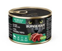 DOLINA NOTECI Super Rafi Cat P&F met gans en kalkoenlever voor gesteriliseerde katten 185 g