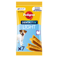 Pedigree Dentastix Light Dental Chews hondensnacks voor kleine rassen 7 stuks - 58g
