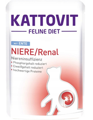 Kattovit Niere/Renal Eend 85g