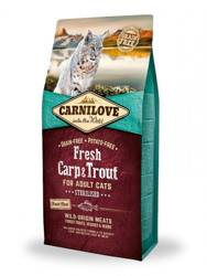 Carnilove Cat Verse Karper&Forel Gesteriliseerd Voor Volwassenen 2kg