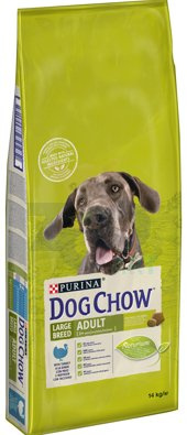 Purina Dog Chow Large Breed Adult met kalkoen 14kg