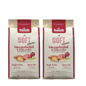 BOSCH Soft Maxi Water Buffalo & Yams 2x12,5kg