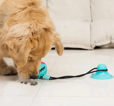 NUXIE® kogelspeeltje met zuignap 43cm