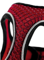 Hunter Hilo Comfort Hondenharnas Rood Maat XXS