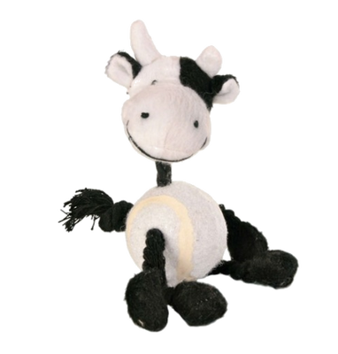 Trixie Tennisbal en Touw Huisdier 16cm