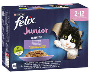Felix Fantastic Junior Gelei 12x85g