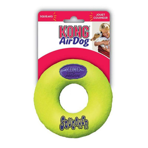 Kong AIRDOG SQUEAKER DONUT - hondenspeeltje - M