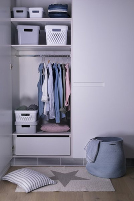 Curver Infinity Bin met Deksel Wit 17l