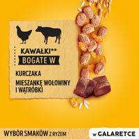 Pedigree Nat Puppyvoer (Kip & Rijst, Rundvlees & Rijst) 4x100g 