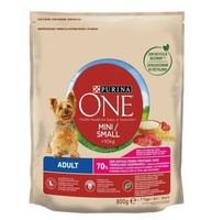 Purina One Mini/Small Adult Hondenvoer Rund & Rijst 800g