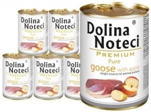 Dolina Noteci Premium Puur Gans met Appel 6x800g