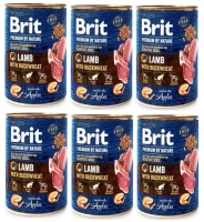 Brit Premium By Nature Lam met Boekweit 6x400g