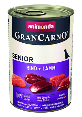 Animonda GranCarno Senior Rundvlees en Lam 400g