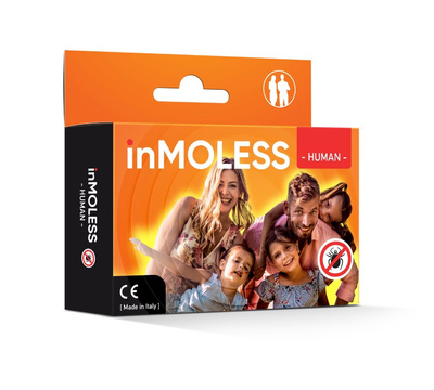 Inmoless Ultrasoon tekenwerend middel voor mensen Inmoless Human - Zwart