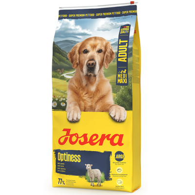 JOSERA Volwassen Optiness 12,5kg + VERRASSING VOOR UW HOND