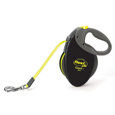 Flexi Leash Original Giant L Tape 8m Tot 50 kg - Neon 