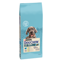 Purina Dog Chow Puppy Grote Rassen met Kalkoen 14kg + VERRASSING VOOR UW HOND
