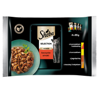 Sheba Sachet Selection In Sauce Sappige Smaken 4x85g