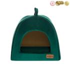 RECOBED hondenkrat Welurove groen S 40x40cm