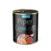 DOLINA NOTECI Piper voor honden lam met wortels12x800g