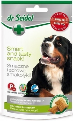 Laboratorium DermaPharm Dr Seidel Traktaties om de immuniteit te verhogen voor honden 90g