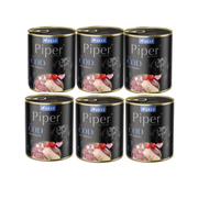 DOLINA NOTECI Piper voor honden met kabeljauw en tomaat 6x800g