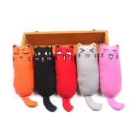 NUXIE® Pluche kattenspeeltje, piepend + kattenkruid 15cm