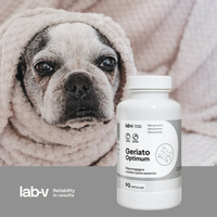 LAB-V Geriato Optimum - Gezondheidsondersteuning voor honden en katten 90 capsules