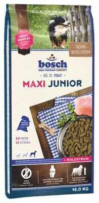 BOSCH Maxi Junior 15kg + GRATIS een verrassing voor je hond!