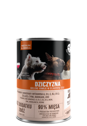 PetRepublic Hertenvlees Gehakt in Fijne Saus 400g