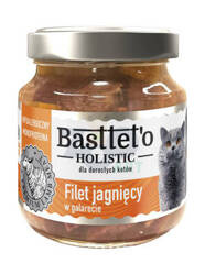 Basttet'o Holistic lamsfilet in galette voor katten 130g