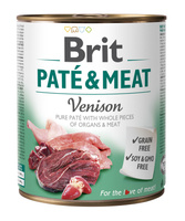 Brit Pate&Meat Adult Venison 12x800g