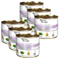 Dolina Noteci Premium voor kleine honden met Konijn, Bonen en Rijst 6x185g