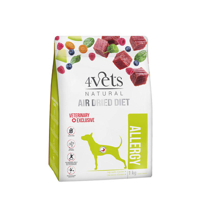 4Vets Natural Allergy droogvoer voor honden met een voedselallergie 1kg
