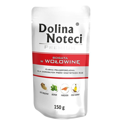 Dolina Noteci PREMIUM rijk aan rundvlees 150g