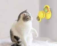 Interactief roterend kattenspeeltje met kattenkruid