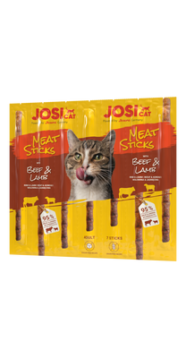 JOSERA JosiCat Meat Sticks Rund & Lam 35g (7 stuks)