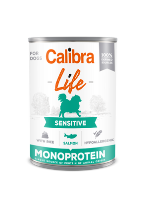 CALIBRA Dog Life Sensitive Zalm met rijst 400g