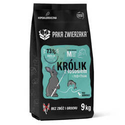 Pet Pack 9kg Seven'th Heaven-konijn met zalm 9kg