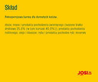 JOSERA JosiCat Krokante Kip 10kg