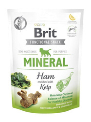 Brit Care Hond Functionele Snack Mineraal Ham Puppy 150g