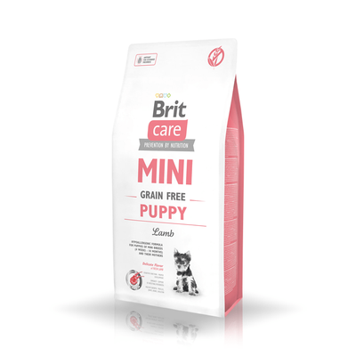 Brit Care Mini Grain Free Puppy met Lam 2x7kg