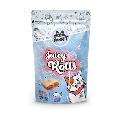 Mr Bandit sappige broodjes met zalm 40G