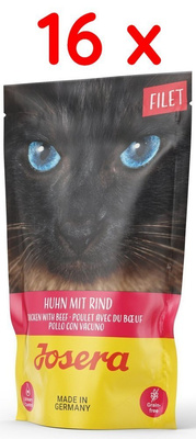 Josera Filet Kip met Rundvlees 16x70g