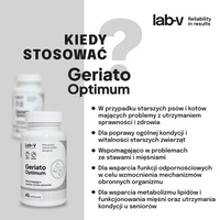 LAB-V Geriato Optimum - Gezondheidsondersteuning voor honden en katten 45 capsules