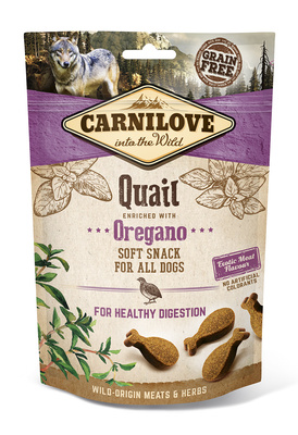 Carnilove Semi-Moist Snack, zachte snack met oregano 200 g