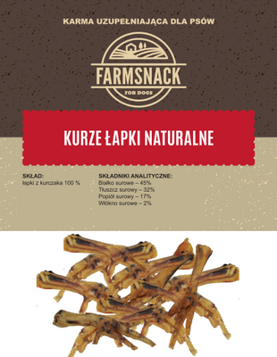 FarmSnack Kippenpootjes Naturel 1kg