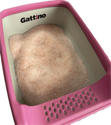 Siliconen Kattenbakvulling Zand Micro - PH Controle 3.8l ( Verandert van kleur om te controleren op vroege ziektesymptomen)