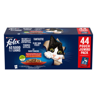 Felix Fantastic MIX smaken in gelei: 44x85g 