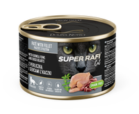 DOLINA NOTECI Super Rafi Cat P&F met parelhoen en eendenhartjes voor gesteriliseerde katten 6x185 g